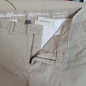Eddie Bauer Cropped cotton pants